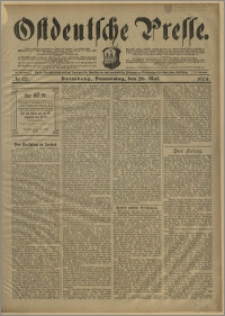 Ostdeutsche Presse. J. 28, № 121 (26 maja 1904)