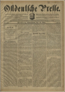 Ostdeutsche Presse. J. 28, № 123 (28 maja 1904)