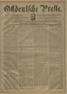 Ostdeutsche Presse. J. 28, № 130 (5 czerwca 1904)