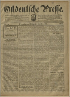 Ostdeutsche Presse. J. 28, № 174 (27 lipca 1904)