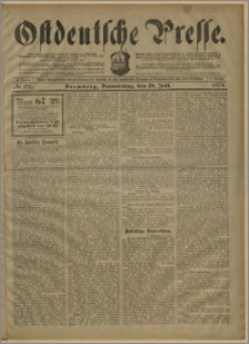 Ostdeutsche Presse. J. 28, № 175 (28 lipca 1904)