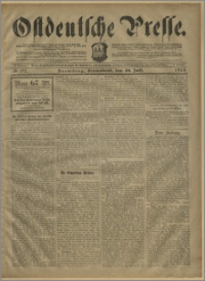 Ostdeutsche Presse. J. 28, № 177 (30 lipca 1904)