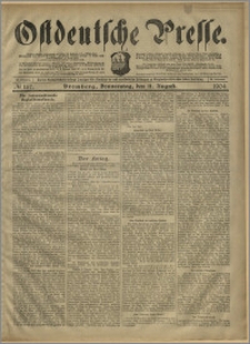 Ostdeutsche Presse. J. 28, № 187 (11 sierpnia 1904)