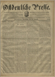 Ostdeutsche Presse. J. 28, № 191 (16 sierpnia 1904)