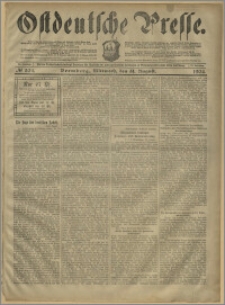 Ostdeutsche Presse. J. 28, № 204 (31 sierpnia 1904)