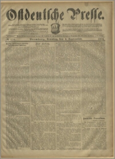 Ostdeutsche Presse. J. 28, № 208 (4 września 1904)