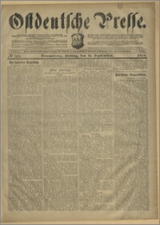 Ostdeutsche Presse. J. 28, № 218 (16 września 1904)