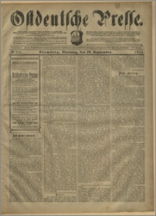 Ostdeutsche Presse. J. 28, № 221 (20 września 1904)