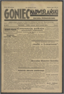 Goniec Nadwiślański 1928.09.27, R. 4 nr 223