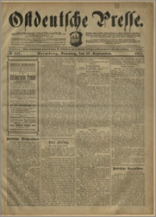 Ostdeutsche Presse. J. 28, № 227 (27 września 1904)