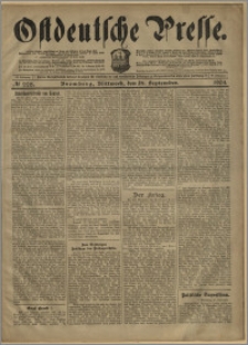 Ostdeutsche Presse. J. 28, № 228 (28 września 1904)