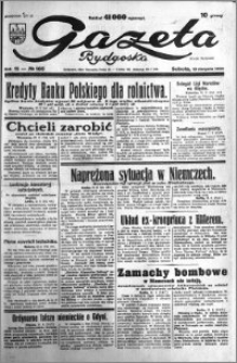 Gazeta Bydgoska 1932.08.13 R.11 nr 185