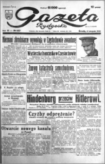 Gazeta Bydgoska 1932.08.17 R.11 nr 187