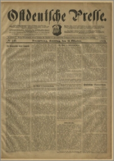 Ostdeutsche Presse. J. 29, № 243 (15 października 1905)