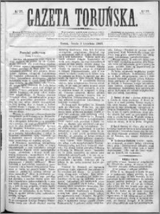 Gazeta Toruńska 1867, R. 1, nr 77