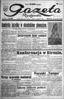 Gazeta Bydgoska 1932.09.20 R.11 nr 216