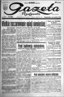 Gazeta Bydgoska 1932.09.22 R.11 nr 218