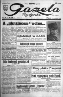 Gazeta Bydgoska 1932.09.23 R.11 nr 219