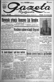 Gazeta Bydgoska 1932.09.30 R.11 nr 225