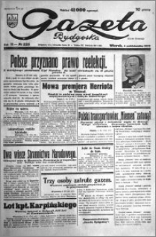 Gazeta Bydgoska 1932.10.04 R.11 nr 228