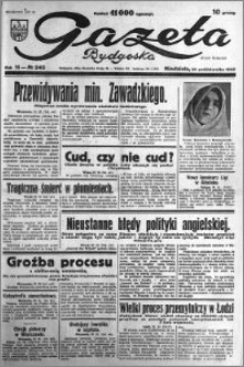 Gazeta Bydgoska 1932.10.23 R.11 nr 245