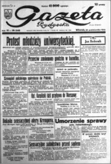 Gazeta Bydgoska 1932.10.25 R.11 nr 246