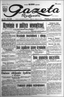 Gazeta Bydgoska 1932.10.28 R.11 nr 249
