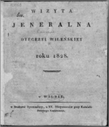 Wizyta generalna diecezji wileńskiej roku 1828