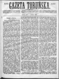 Gazeta Toruńska 1867, R. 1, nr 284