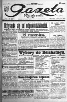 Gazeta Bydgoska 1932.11.08 R.11 nr 257