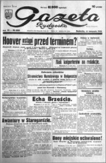 Gazeta Bydgoska 1932.11.12 R.11 nr 261