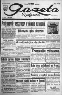 Gazeta Bydgoska 1932.11.17 R.11 nr 265