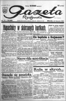 Gazeta Bydgoska 1932.11.22 R.11 nr 269