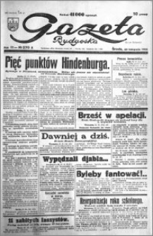 Gazeta Bydgoska 1932.11.23 R.11 nr 270