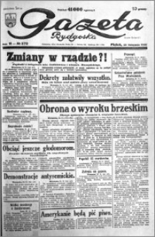 Gazeta Bydgoska 1932.11.25 R.11 nr 272