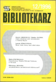 Bibliotekarz 1996, nr 12