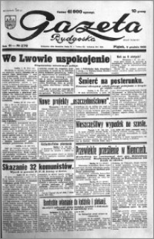 Gazeta Bydgoska 1932.12.02 R.11 nr 278