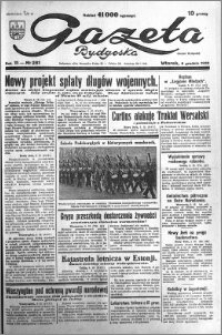 Gazeta Bydgoska 1932.12.06 R.11 nr 281