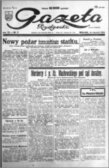 Gazeta Bydgoska 1933.01.10 R.12 nr 7