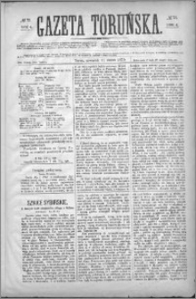 Gazeta Toruńska 1870, R. 4 nr 73