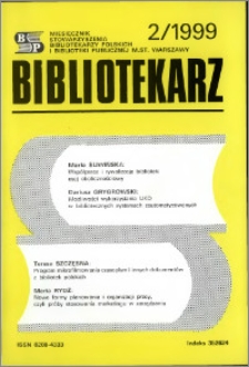 Bibliotekarz 1999, nr 2