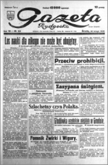 Gazeta Bydgoska 1933.02.22 R.12 nr 43