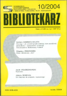 Bibliotekarz 2004, nr 10