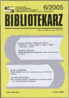 Bibliotekarz 2005, nr 6