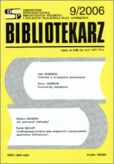 Bibliotekarz 2006, nr 9