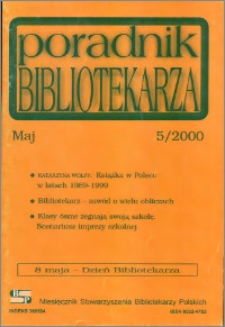 Poradnik Bibliotekarza 2000, nr 5