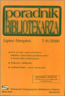 Poradnik Bibliotekarza 2000, nr 7-8