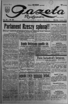 Gazeta Bydgoska 1933.03.01 R.12 nr 49