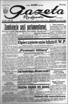 Gazeta Bydgoska 1933.03.30 R.12 nr 74