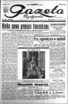 Gazeta Bydgoska 1933.04.09 R.12 nr 83